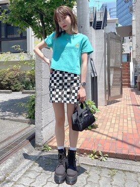 服部 天音さん(レディース・157cm)の夏コーディネート