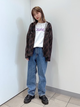 服部 天音さん（レディース・157cm）の夏コーディネート