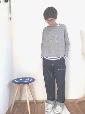 「maillot」｜coccon◡̈*さん（レディース・157cm）の秋コーディネート