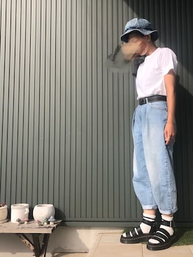 coccon◡̈*さん（レディース・157cm）の夏コーディネート