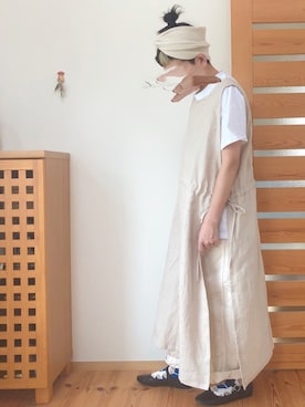 「ambience tote（アンビエンストート）のアイテム」を使った、coccon◡̈*さん（レディース・157cm）の春コーディネート