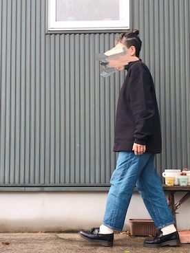 「caqu（サキュウ）のアイテム」を使った、coccon◡̈*さん（レディース・157cm）の冬コーディネート