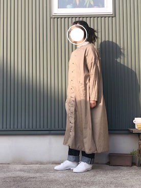 「アイテム（ワンピース/ドレス）」を使った、coccon◡̈*さん（レディース・157cm・40代）の春コーディネート