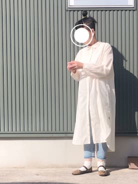 「アイテム（ワンピース/ドレス）」を使った、coccon◡̈*さん（レディース・157cm・40代）の春コーディネート