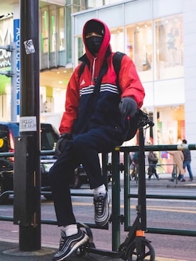 「NIKE（ナイキ）のアイテム（その他）」を使った、T.さん（メンズ・184cm）の冬コーディネート