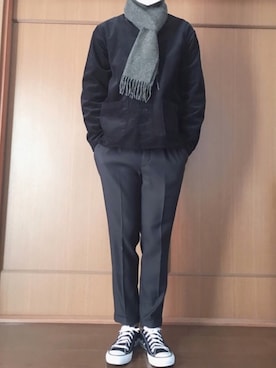 あやすけさん（メンズ・175cm）の冬コーディネート