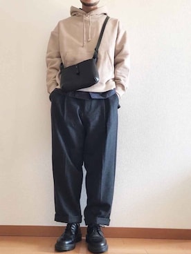 「CEASTERS（ケステル）のアイテム」を使った、あやすけさん（メンズ・176cm）の秋コーディネート