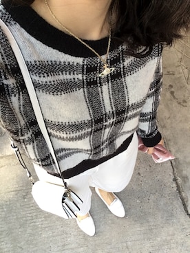 「Oasis（オアシス）のアイテム」を使った、Móさん（レディース・162cm）の冬コーディネート