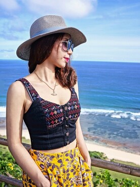 「MONKI」｜Móさん（レディース・162cm）の春コーディネート