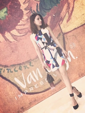 「Oasis（オアシス）のアイテム」を使った、Móさん（レディース・162cm）の夏コーディネート