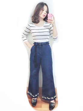 「バリ」｜Móさん（レディース・162cm）の秋コーディネート
