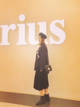 「ecote（エクート）のアイテム」を使った、Móさん（レディース・162cm）の秋コーディネート