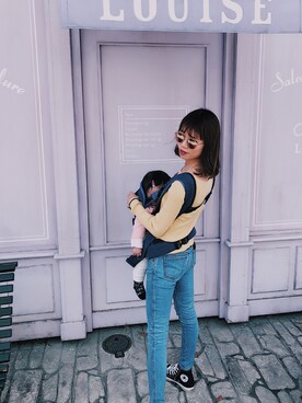 ゆずさん（レディース・160cm）の春コーディネート