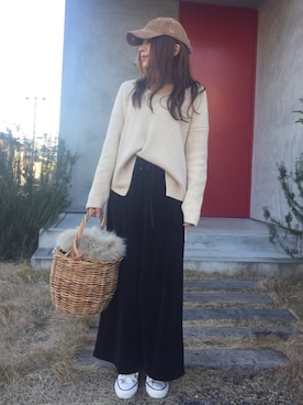 かおりりいさん(レディース・150cm)の冬コーディネート