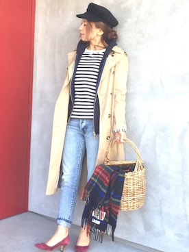 かおりりいさん（レディース・150cm）の冬コーディネート