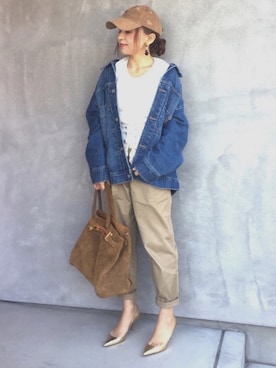 かおりりいさん（レディース・150cm）の春コーディネート