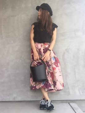 かおりりいさん（レディース・150cm）の春コーディネート