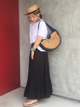 かおりりいさん（レディース・150cm）の夏コーディネート