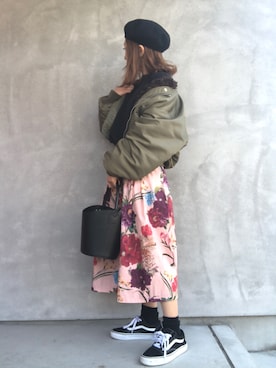 かおりりいさん（レディース・150cm）の冬コーディネート