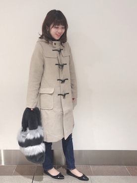 karin_mamaさん（レディース・158cm）の冬コーディネート