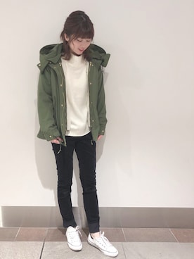 karin_mamaさん（レディース・158cm）の冬コーディネート