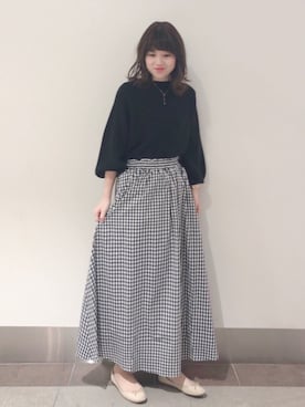 karin_mamaさん（レディース・158cm）の冬コーディネート