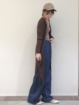 「ブラトップ」｜karin_mamaさん（レディース・158cm）の春コーディネート