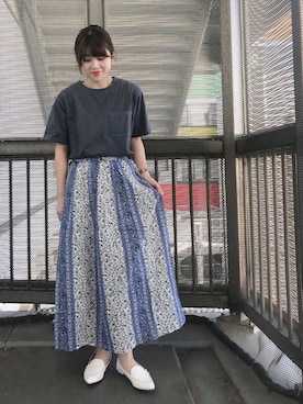 「平成最後のWEARISTAセンバツ」｜「アイテム（ローファー）」を使った、karin_mamaさん（レディース・158cm）の春コーディネート