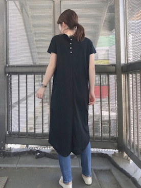 「ワッフルワンピース」｜karin_mamaさん（レディース・158cm）の春コーディネート