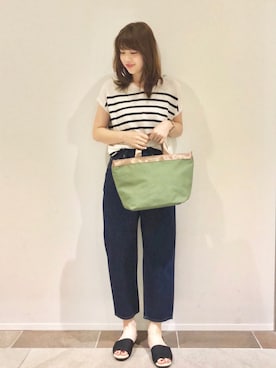 「ワンウォッシュデニム」｜karin_mamaさん（レディース・158cm）の春コーディネート