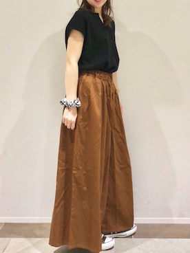 「シュシュ」｜karin_mamaさん（レディース・158cm・20代）の春コーディネート