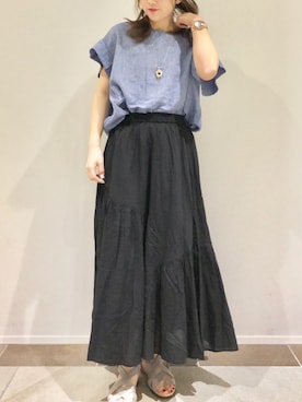 karin_mamaさん（レディース・158cm）の春コーディネート