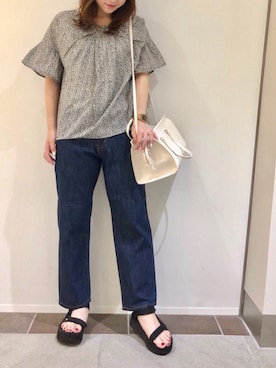 「ワンウォッシュデニム」｜karin_mamaさん（レディース・158cm）の春コーディネート