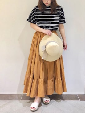 karin_mamaさん（レディース・158cm）の春コーディネート