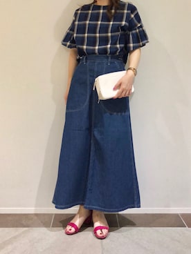 karin_mamaさん（レディース・158cm）の春コーディネート