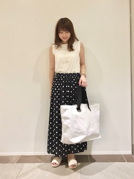 karin_mamaさん（レディース・158cm）の春コーディネート