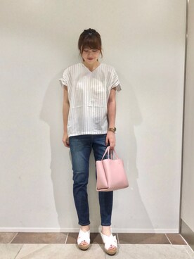 karin_mamaさん（レディース・158cm）の夏コーディネート