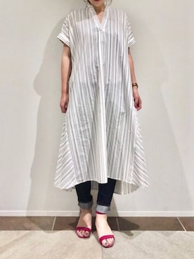 karin_mamaさん（レディース・158cm）の夏コーディネート
