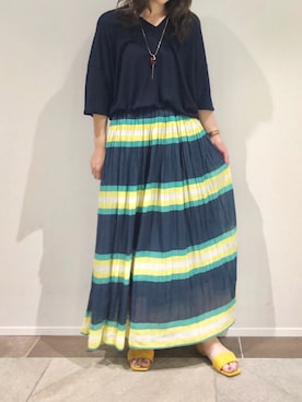 karin_mamaさん（レディース・158cm）の夏コーディネート