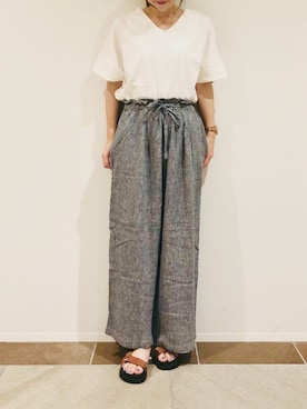 karin_mamaさん（レディース・157cm）の夏コーディネート