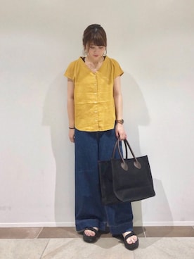 karin_mamaさん（レディース・158cm）の夏コーディネート