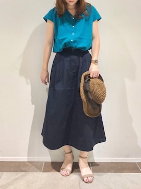 karin_mamaさん（レディース・158cm）の夏コーディネート