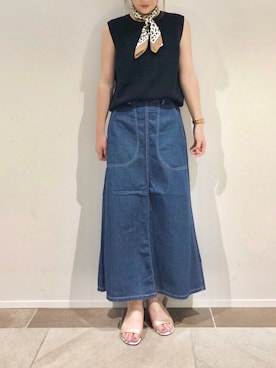 karin_mamaさん（レディース・157cm）の夏コーディネート