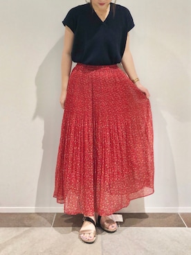 karin_mamaさん（レディース・157cm）の夏コーディネート