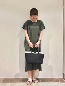 karin_mamaさん（レディース・157cm）の夏コーディネート