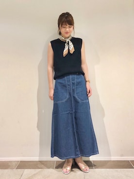 karin_mamaさん（レディース・157cm）の夏コーディネート