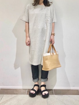 karin_mamaさん（レディース・157cm）の夏コーディネート