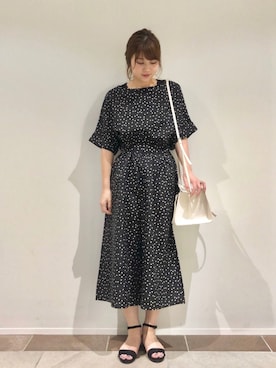 「ehka sopo（エヘカソポ）のアイテム」を使った、karin_mamaさん（レディース・157cm）の夏コーディネート