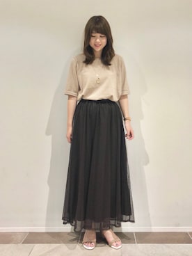karin_mamaさん（レディース・158cm）の夏コーディネート