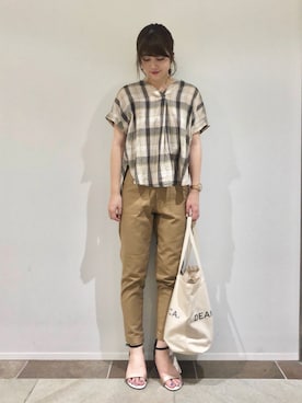 karin_mamaさん（レディース・158cm）の夏コーディネート